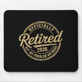 Mousepad Divertido Aposentado 2026 Não É Mais Meu Problema 