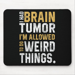 Mousepad Divertido Cérebro Sensibilização Para O Tumor Eu T