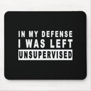 Mousepad Divertido Em Minha Defesa Eu Fui Deixado Sem Super
