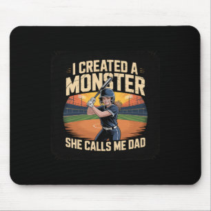 Mousepad Divertido Eu Criei Um Monstro Ela Me Chama De Pai