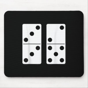 Mousepad Divertido Jogo de Dominó Viciante Meme 67 Seis Set