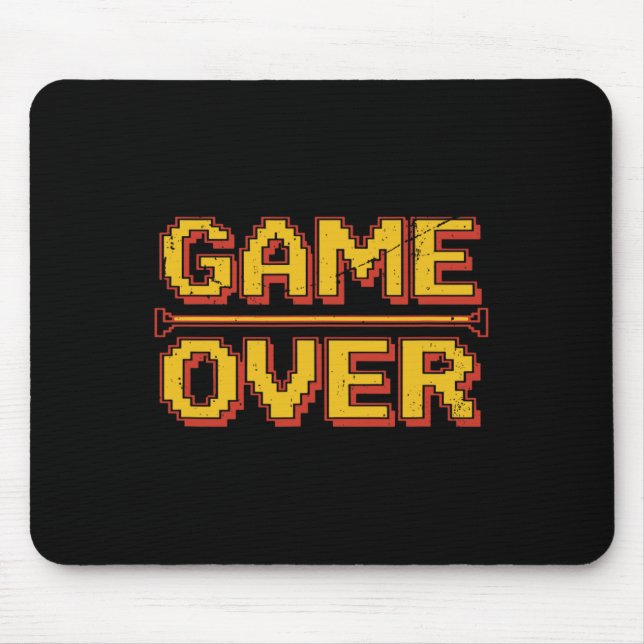 Mousepad Divertido Jogo de Vídeo Arcade Retro Nostalgia Ano (Frente)