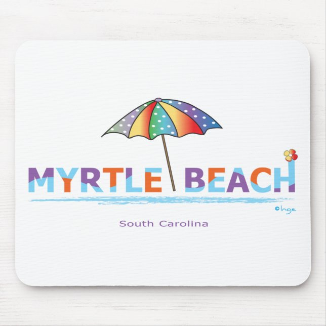 Mousepad Divertido Myrtle Beach, SC (Frente)