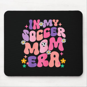 Mousepad Divertido Na Minha Era De Mãe De Futebol Groovy Gr