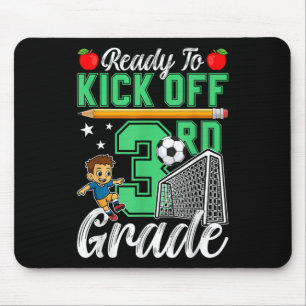 Mousepad Divertido Pronto Para Chutar 3ª Série Futebol de V