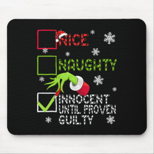 Mousepad Divertido Safado Inocente Até Prova em Contrário N