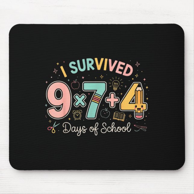 Mousepad Divertido Seis Sete 67 Dias De Escola Meme Profess (Frente)