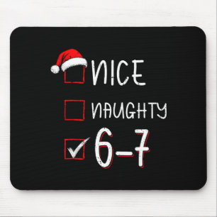 Mousepad Divertido Seis Sete 67 Meme Legal Safado Natal Shi