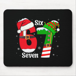 Mousepad Divertido Seis Sete 6 7 Meme Gen Alpha Gíria Papai