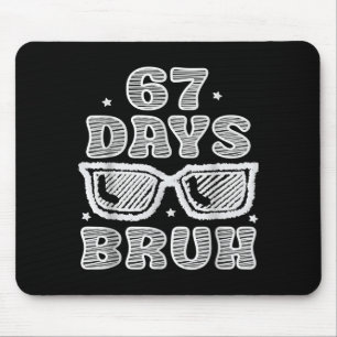 Mousepad Divertido Seis Sete 6 7 Meme Professor 67 Dias Bru