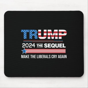 Mousepad Divertido Trump 2024 A Sequência Faça Liberais Cho