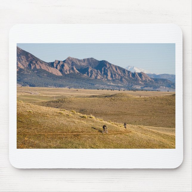 Mousepad Divertimento Biking da montanha de Colorado (Frente)