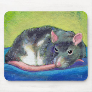Mousepad Divertimento colorido do animal de estimação