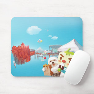 Mousepad Divertimento no mercado externo