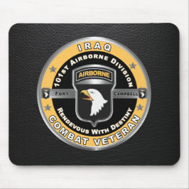 Mousepad Divisão de Aeronaves da rua Iraque Veterano
