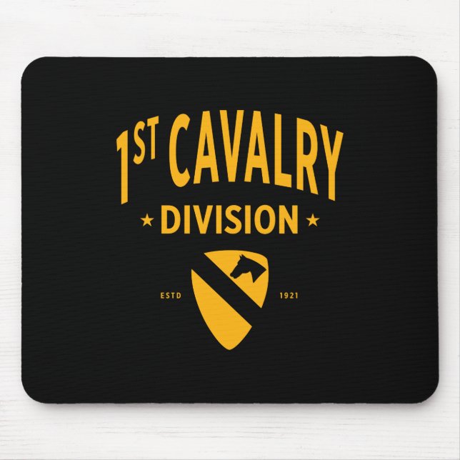 Mousepad Divisão de Cavalaria de 1rua - Primeira Equipe dos (Frente)