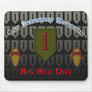 Mousepad Divisão de Infância 1rua "Big Red One"