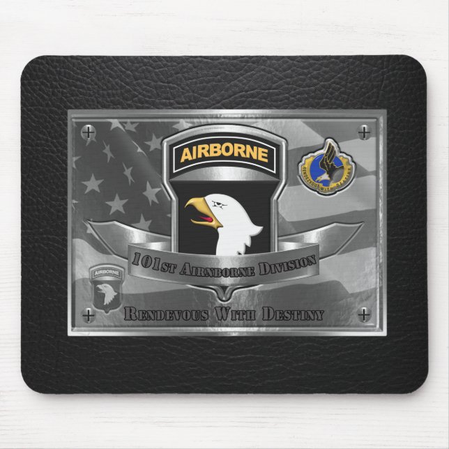 Mousepad Divisão de Transporte Aéreo de ruas 101 (Frente)