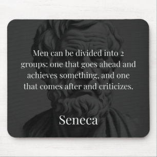 Mousepad Divisão do Seneca: Os Doers e os Críticos