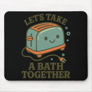 Mousepad Dizendo Divertido Retro Vintage Fofo Divertido Bri