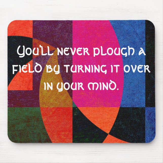Mousepad Dizer velho do irlandês (Frente)