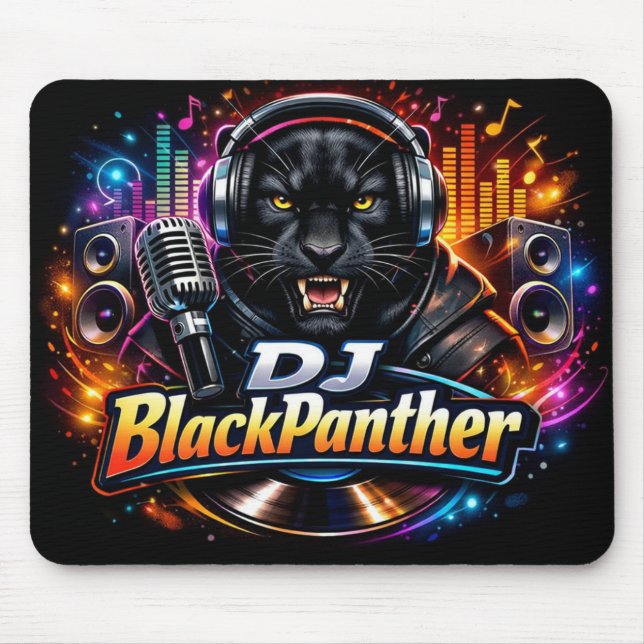 MOUSEPAD DJ BLACKPANTHER 2 (Frente)