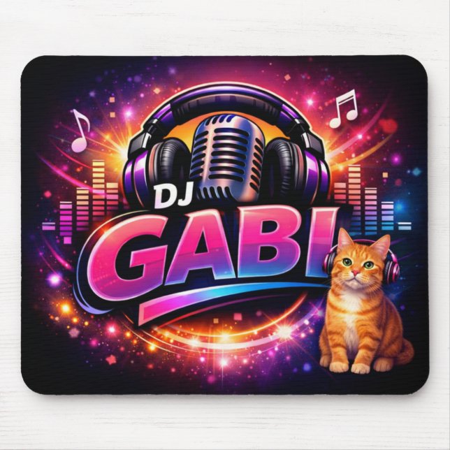 MOUSEPAD DJ GABI 2 (Frente)