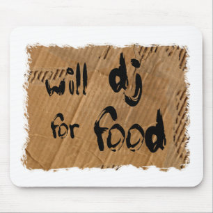 Mousepad DJ para a comida