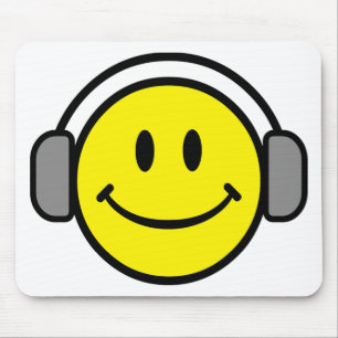 Mousepad DJ Smiling Face