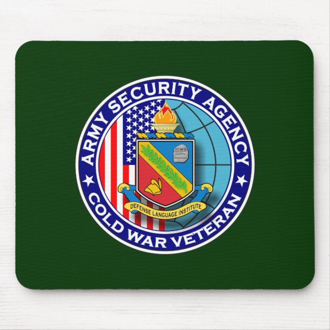 Mousepad DLI - Veterinário 1 da guerra fria do ASA (Frente)