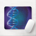Mousepad DNA Fingerprint Medical Science<br><div class="desc">Uma design legal,  moderna e divertida inspirada na ciência médica. O presente perfeito para todos os médicos,  enfermeiros,  cientistas,  professores de ciência,  técnicos de laboratório,  estudantes de ciência,  enfim,  qualquer geek de ciência em sua vida (e isso inclui você)! Projetado pela Science Geekness © em http://www.zazzle.com/sciencegeekness*</div>
