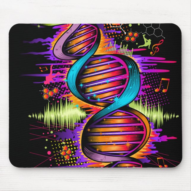 Mousepad DNA musical (Frente)