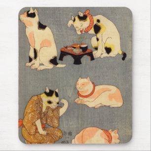 Mousepad ) do 中 do (do たとえ尽の内, gatos japo