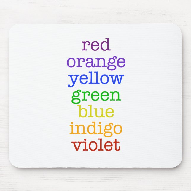 mousepad do arco-íris (Frente)