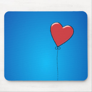 Mousepad do balão vermelho