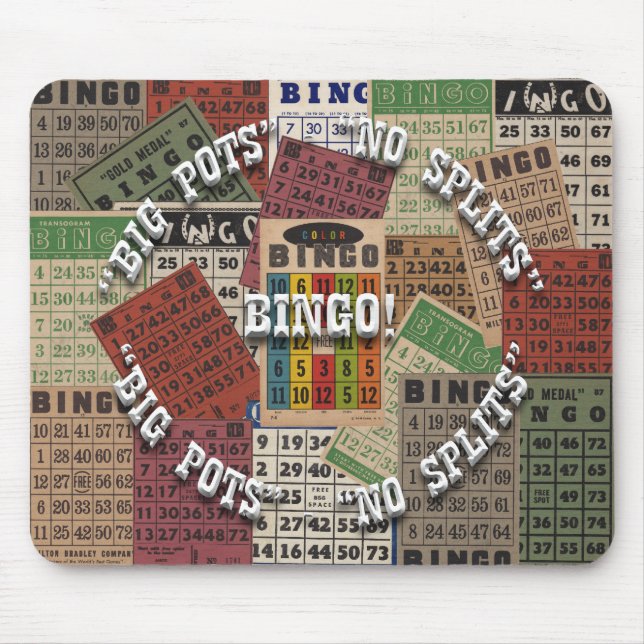 mousepad do bingo (Frente)