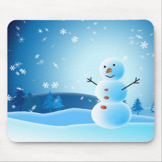 Mousepad do boneco de neve