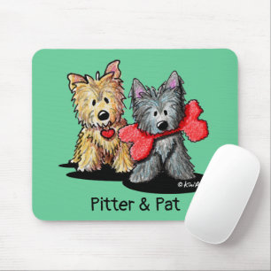Mousepad do Cairn Duo Personalizado