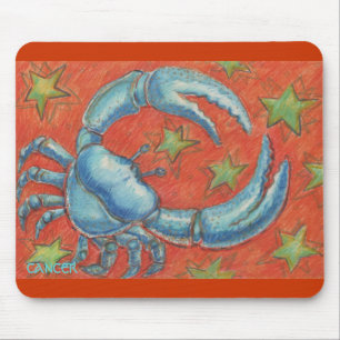 Mousepad do Cancer zodiac