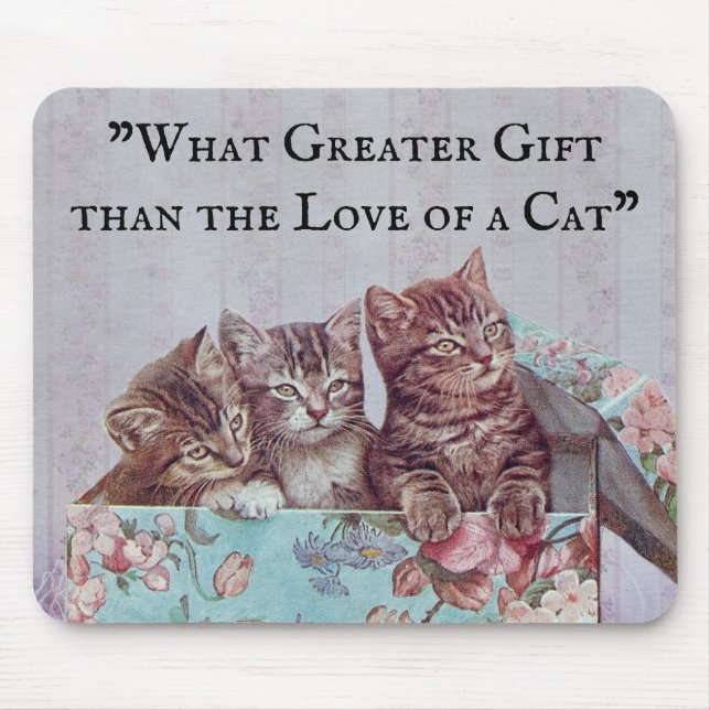 Mousepad do Cat Lovers (Frente)