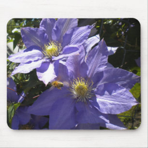 Mousepad do Clematis e da abelha da pervinca