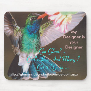 Mousepad do colibri