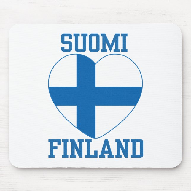 Mousepad do costume de SUOMI FINLANDIA (Frente)