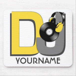 Mousepad do costume do DJ