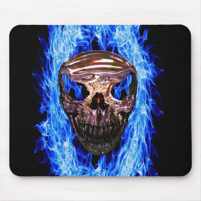 Mousepad do crânio (Frente)