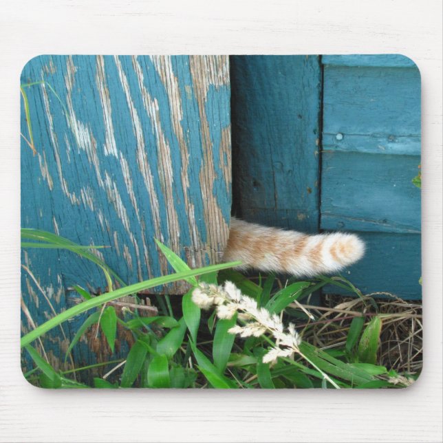 Mousepad do ~ da cauda de gato (Frente)