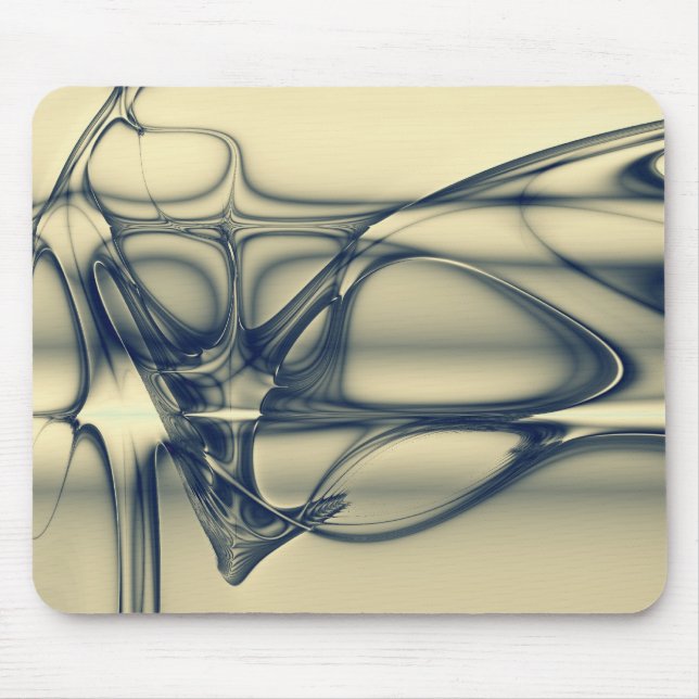 Mousepad do design do fractal da FANTASIA (Frente)
