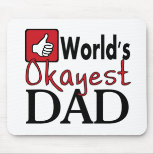 Mousepad do dia de os pais engraçado mais bonito d
