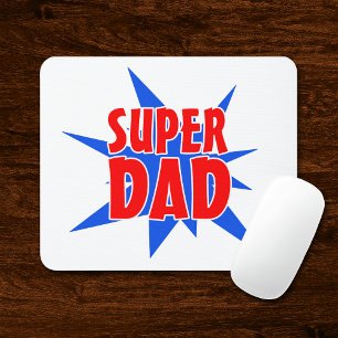 Mousepad do Dia de os pais Super Pai