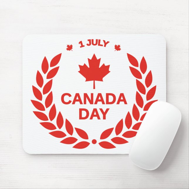 Mousepad do Dia do Canadá (Com mouse)